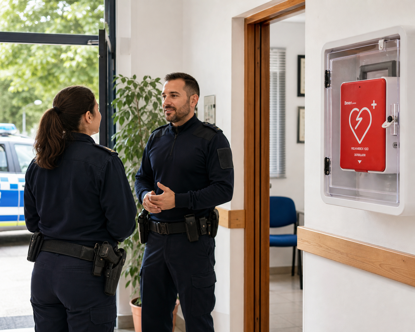Desfibriladores para cuerpos de seguridad y emergencias