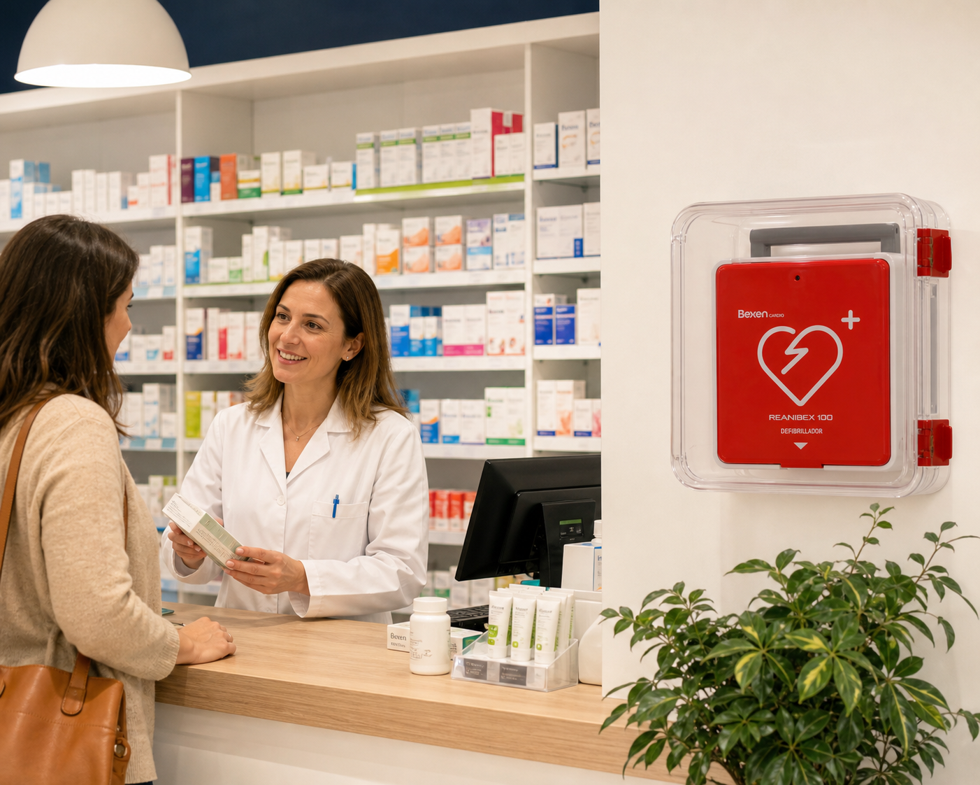Desfibriladores para farmacias