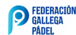 Logotipo de Federación Gallega de Pádel